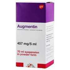 AUGMENTIN 457MG/5ML SYP 70ML
