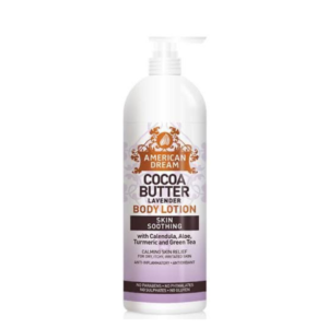 AMERICAN DREAM COCOA BUTTER LAVENDER BODY LOTION 473ML.