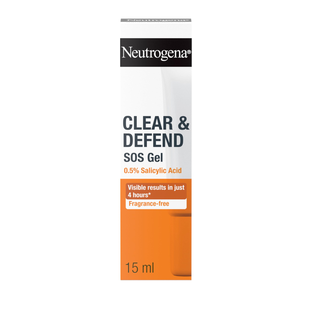 Neutrogena® Clear & Defend 0.5% Salicylic Acid SOS gel