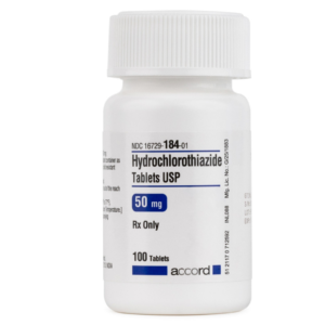 HYDROCHLORTHIAZIDE 50MG TABS 100S