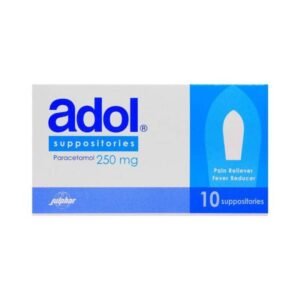 ADOL SUPPS 250MG 10S