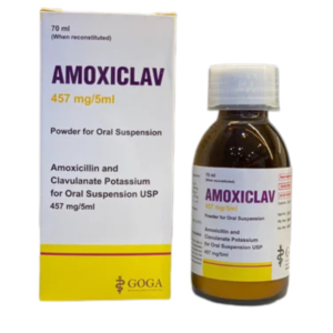 AMOKLAVIN 457 MG SYP 70 ML