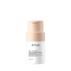 anua rice + ceramide brightening cleansing powder 40g