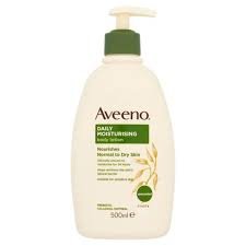 aveeno daily moist lotion 500ml.