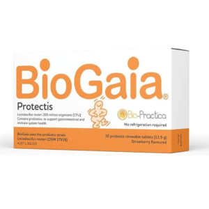 Biogaia Lemon Chewable Probiotic Tablets, 13.5g