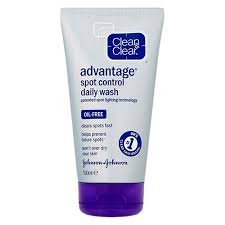 c & clear adv.spot control wash.
