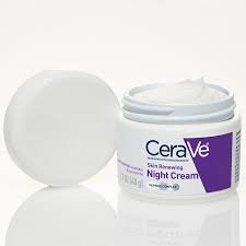 cerave renewing night cream.