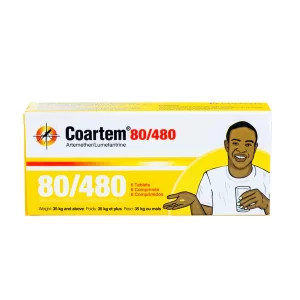 COARTEM ORIG TAB 6S 80/480MG