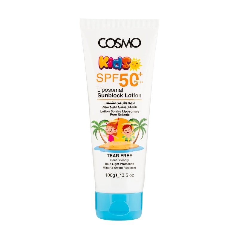 cosmo kids spf 50+ sunblock 100g
