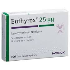 EUTHYROX 25 MCG 30 S