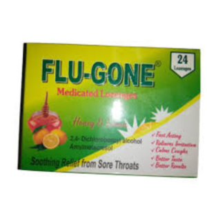 Flugone Lozenges(Honey/Lemon) 24`S