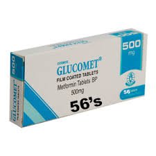GLUCOMET 500MG TABS 56S