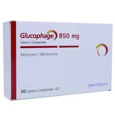 GLUCOPHAGE 850MG 60S