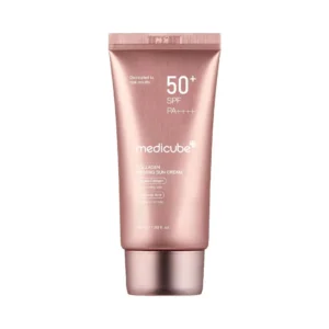 medicube collagen firming sun cream spf 50+ 50mls