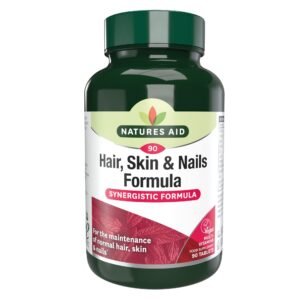 natures aid hair skin & nails formula, 90 tablets