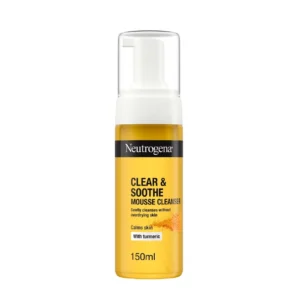 Neutrogena-Original-Soothing-Clear-Calming-Mousse-Facial-Cleanser-Turmeric