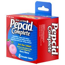 Peptic Berry Flavor Dual Action Tablets, 25 Count