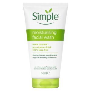 simple moisturising facial wash 150ml