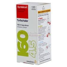 SYMBICORT TURB 160/4.5UG 120D
