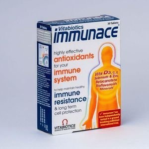 vitabiotics immunace original tablets, 30 count