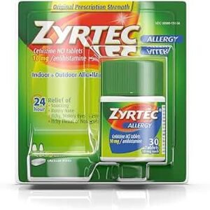 Zyrtek Allergy Relief Tablets, 21 Count