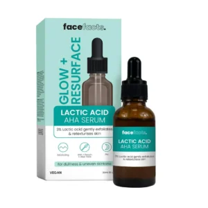 FACEFACTS LACTIC ACID AHA SERUM 30MLS.