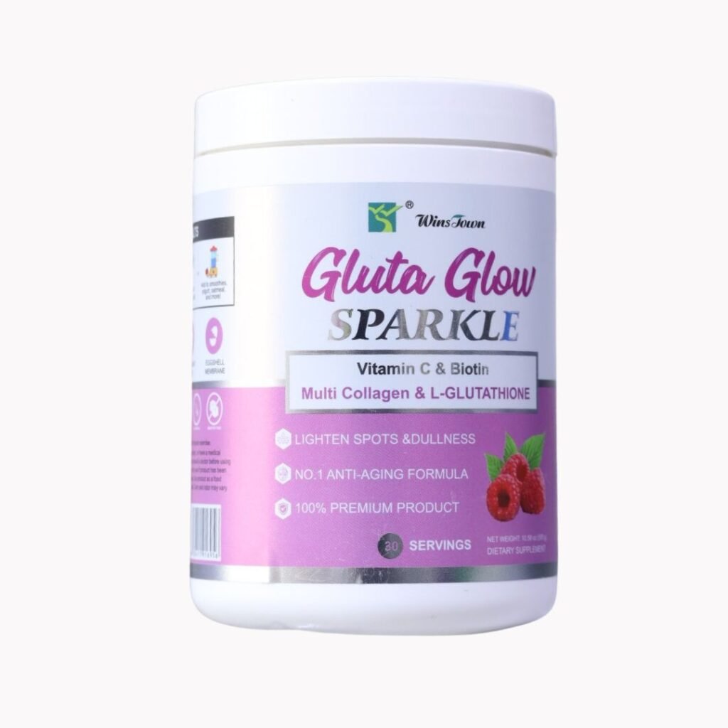 gluta glow sparkle vitamin c and biotin