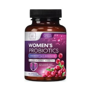 Menopause Relief Probiotic for Vaginal, Digestive Health - 60 Capsules