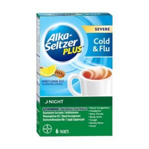 Alka-Seltzer Plus Severe Cold & Flu Honey Lemon