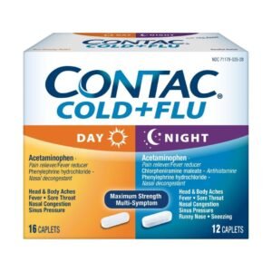 Contac Cold + Flu Caplets Day & Night
