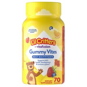 L'il Critters Gummy Vites Daily Kids Multivitamins Assorted Fruit Flavors for Ages 2+ Toddlers & Kids