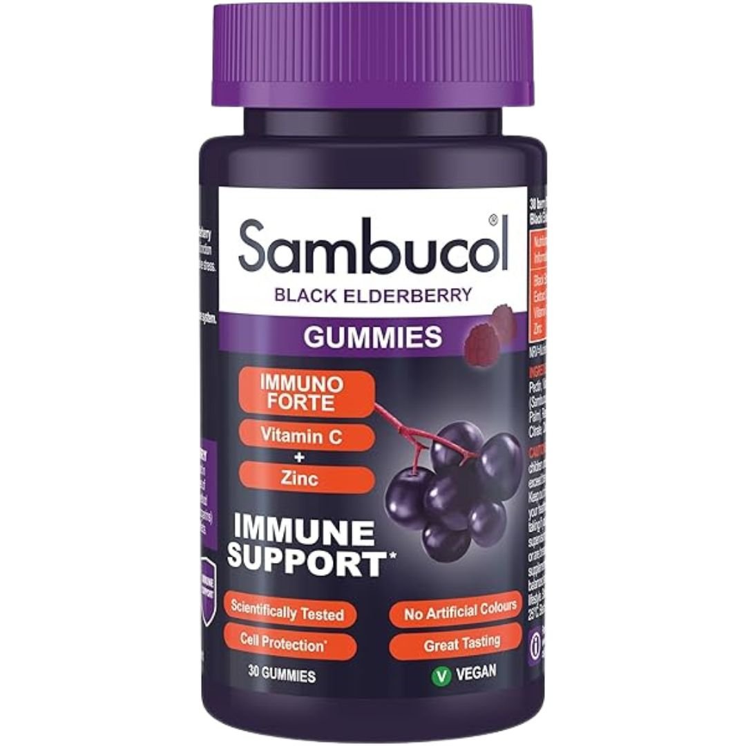 Sambucol Black Elderberry Gummies Adult 30S