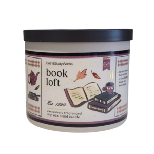 BATH & BODY WORKS BOOK LOFT 3 WICK CANDLE (NWT)