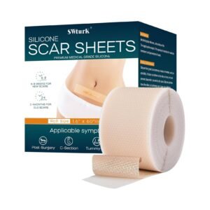 Silicone scar sheets