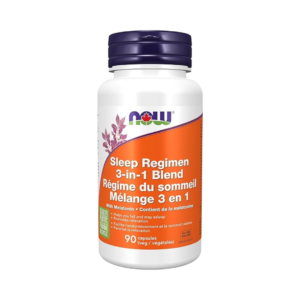 NOW Supplements, Sleep Regimen 3-In-1, With Melatonin