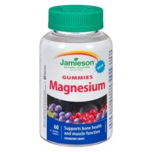 JAMIESON MAGNESIUM (BISGLYCINATE) GUMMIES 60S