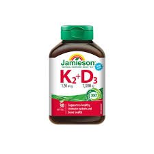 JAMIESON VITAMIN K2+D3 SOFTGELS 30S