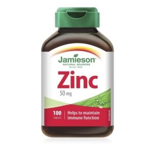 JAMIESON ZINC 50MG TABS 100S
