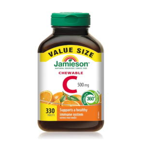 Jamieson chewable 500mg tabs 120s
