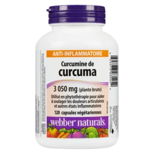 Webber naturals turmeric curcumin 3050mg 60s