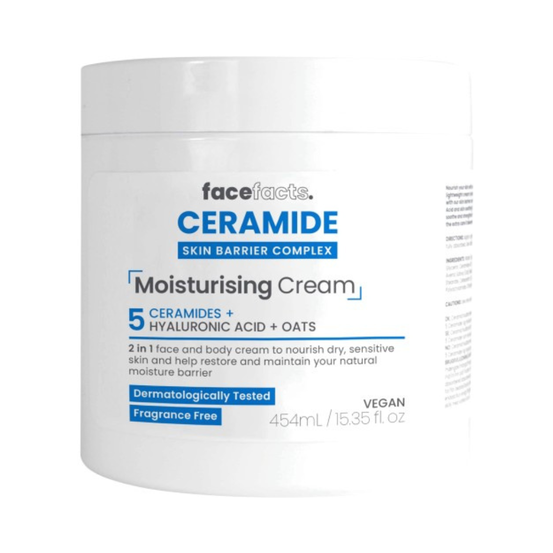 Face Facts Ceramide Moisturising Cream 454ml