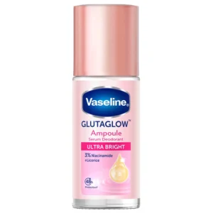VASELINE] GLUTAGLOW Ampoule Serum ULTRA BRIGHT Roll-On Deodorant 45ml