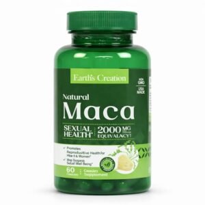 EARTHS CREATION MACA 2000MG CAPS 60'S