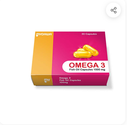 Omega 3 1000mg Capsules 30's