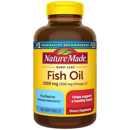 Nature Made Fish Oil Omega-3 1000mg 90 Softgels