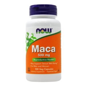 NOW Foods Maca 500mg 100 Veg Capsules