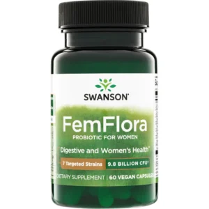 Swanson FemFlora Probiotic for Women 60 Capsules